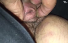 Micropenis fully retracted has orgasm 